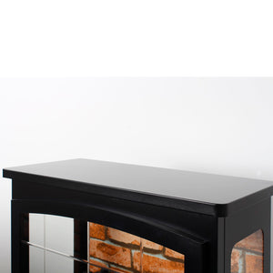 English Elm 21 Inch Three-sided Electric Fireplace Stove with 3d Flame and Remote Control W1769P346175