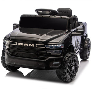 English Elm Licensed Dodge Ram 3500 12v Kids Ride on Truck with Parental Remote and Rear Suspension W1578P346247