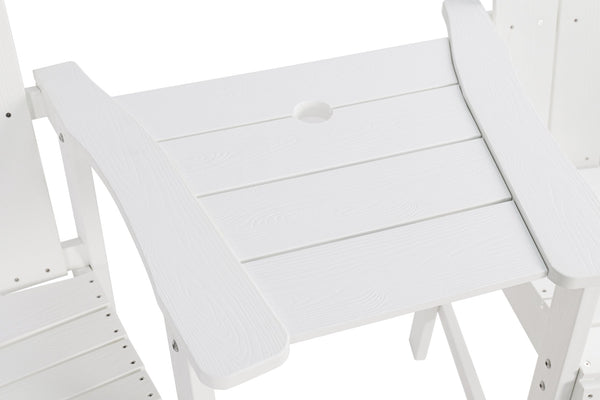 English Elm Lounge Chair - All-Season Outdoor Comfort With Durable Hips, Stainless Steel, Weather-Resistant Design W2085P364120