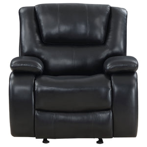 English Elm Elodie Glider Recliner Chair – Elegant Black Upholstered Comfort For Living Rooms & Reading Nooks B062P354071