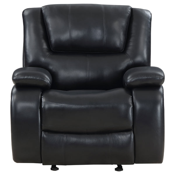 English Elm Elodie Glider Recliner Chair – Elegant Black Upholstered Comfort For Living Rooms & Reading Nooks B062P354071