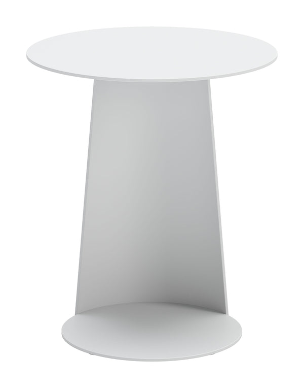 Sunny Isles Side Table White 704020 Zuo Modern