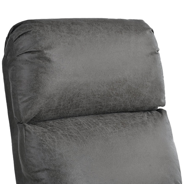 English Elm Christopher Knight Home® - Modern Recliner Plush Manual Recliner Chair with Ergonomic Support, 3-Position Backrest, Durable Fabric Comfort Grey N763P256491D