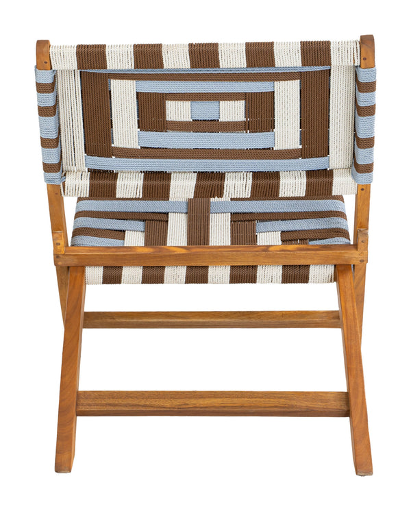 Zuo Modern Sunshine Lounge Chair Multicolor - Durable Acacia Wood & Rattan, Perfect For Modern Interiors & Hospitality Multicolor Solid Acacia Wood,100% Polyethylene 704153-zuo-modern