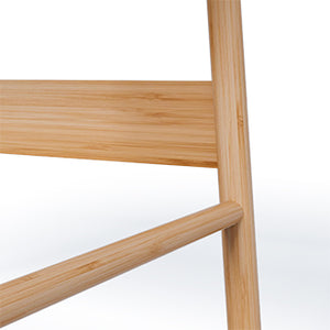 English Elm New Bamboo Computer Desk Light Natural – Stable 450lb Capacity, Modern Simple Home Office Table W2992P341073