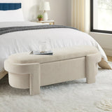 Christopher Knight Home® Versatile Storage Ottoman Bench: Large, Durable, Stylish, Beige (51