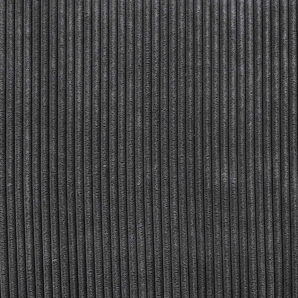 English Elm 3 Corduroy Double-Chaise Sectional Sofa with Removable Covers, Foam Cushions & Minimalist Design Gray B343S00007