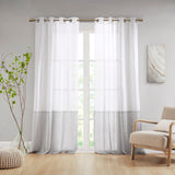 Romo Casual Dual-colored Curtain Panel (Single)