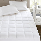 Sleep Philosophy Highline Casual 3M Microfiber Mattress Pad BASI16-0240 White