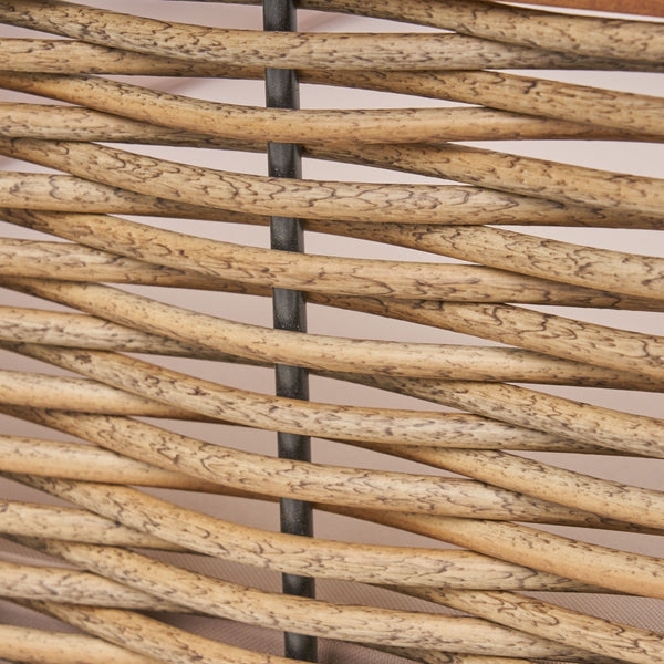 English Elm Christopher Knight Home® - LINWOOD Handcrafted Left-Arm Sofa in Beige with Acacia Wood, Teak Finish, Water-Resistant Cushions 66381.00BGE