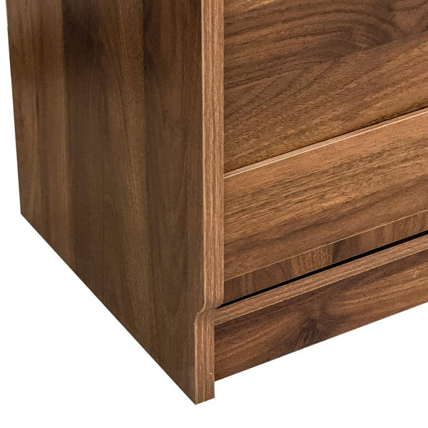 English Elm Folding Wall-Mount Desk with Shelves and Pegboard, Space-Saving Foldable Workstation for Small Rooms W331S00199