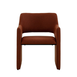 VIG Furniture Modrest Lasara - Modern Rust Fabric Dining Chair VGDW-L-895-RST