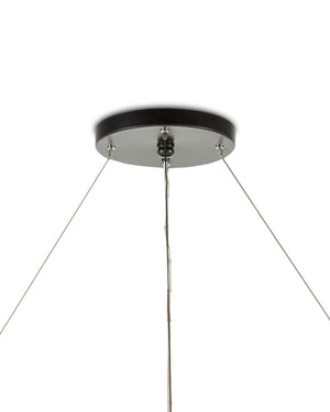 Currey & Company Portmeirion Abaca Rope Ring Chandelier 12 Light Nautical Coastal Ceiling Fixture 9000-0805