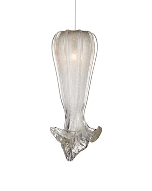 Currey & Company Calmar Handcrafted Venetian Art Glass Bubble Pendant Light for Kitchen or Entryway 9000-1368