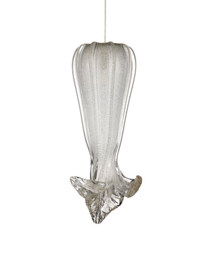 Currey & Company Calmar Handcrafted Venetian Art Glass Bubble Pendant Light for Kitchen or Entryway 9000-1368