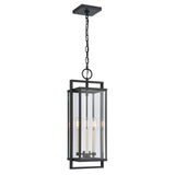 Gladwyn 8.25'' Wide 3-Light Outdoor Pendant - Matte Black 90004/3 Elk Lighting