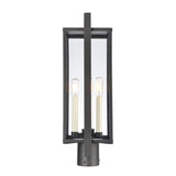 Gladwyn 21.5'' High 3-Light Outdoor Post Light - Matte Black 90005/3 Elk Lighting