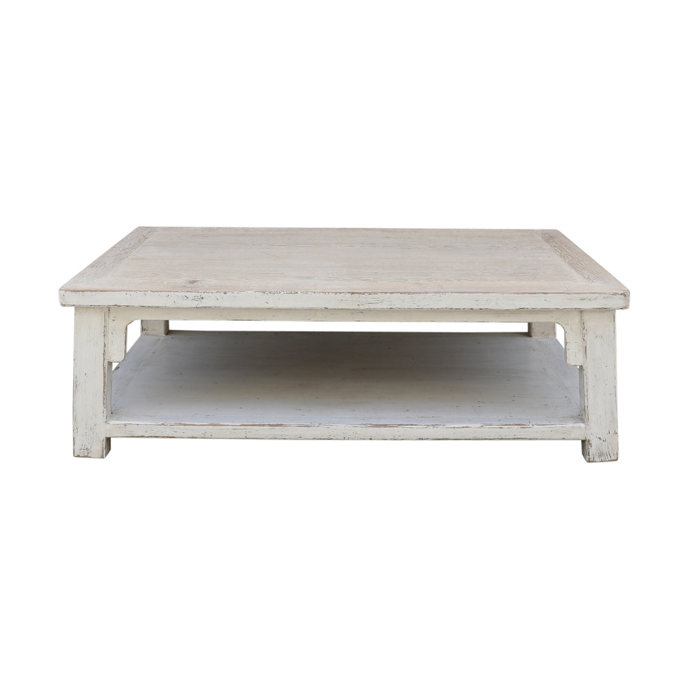 Lilys Amalfi Two Tones Coffee Table Antique Off White 55X32X18 9001-S