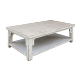 Lilys Amalfi Two Tones Coffee Table Antique Off White 55X32X18 9001-S