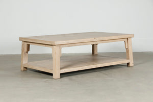 Lilys Amalfi Coffee Table Weathered Natural 55X32X18 9001NA-S