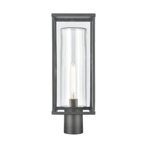 Augusta 19.75'' High 1-Light Outdoor Post Light - Matte Black 90014/1 Elk Lighting