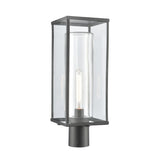 Augusta 19.75'' High 1-Light Outdoor Post Light - Matte Black 90014/1 Elk Lighting