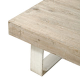 Lilys Amalfi Heritage Coffee Table With Off White Metal Leg 9006