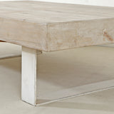 Lilys Amalfi Heritage Coffee Table With Off White Metal Leg 9006