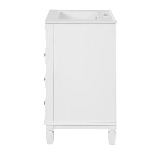English Elm 24" Bathroom Vanity With Elegant Ceramic Sink, Stylish Storage, And Timeless French Design For Small Spaces N710P318989K