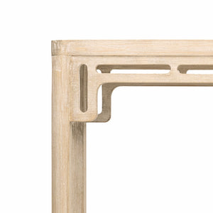 Lilys Peking Ming Arch Console Table Small Weathered Whitewash 9012-S