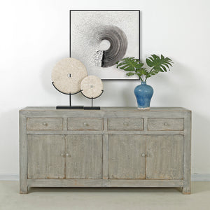 Lilys Capri 4 Drawers Buffet Weathered Gray Wash-14.3% Discount 9013-GY