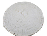 Lilys Capri Live Edge Primitive Round Coffee Table Small (Size Vary 16-25" Wide) 9017-S