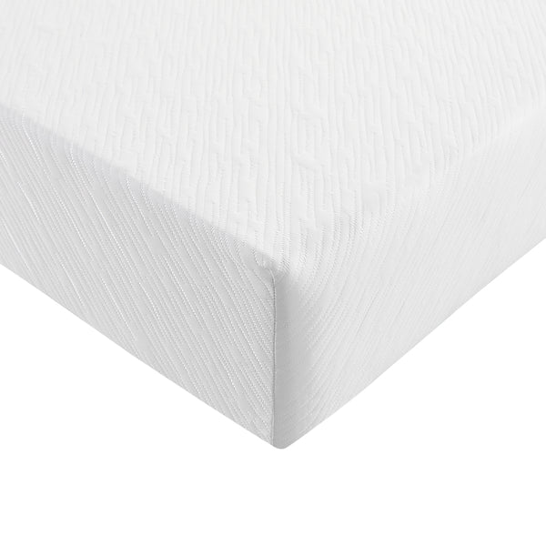 English Elm 10" Cal King Mattress with Cooling Gel Memory Foam and 884 Pocketed Coils for Zoned Support White B2707P228597