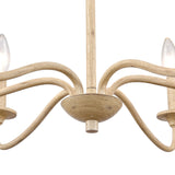 Ellisville 30'' Wide 6-Light Chandelier - Antique Cream 90220/6 Elk Lighting