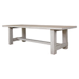 Lilys Amalfi Two Tones 9' Long Dining Table Antique Off White Large 9022-L