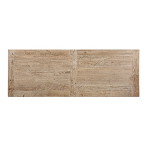 Lilys Amalfi Two Tones 9' Long Dining Table Antique Off White Large 9022-L