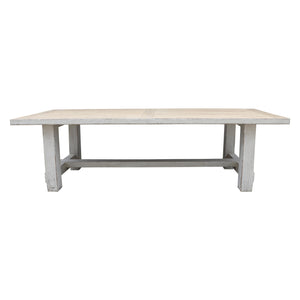 Lilys Amalfi Two Tones 9' Long Dining Table Antique Off White Large 9022-L