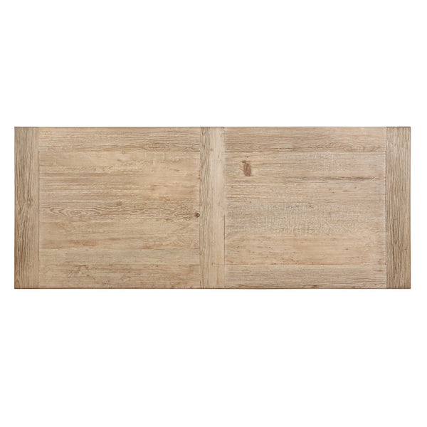 Lilys Amalfi Two Tones 7'  Long Dining Table Antique Off White Small 9022-S