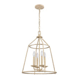 Ellisville 17.25'' Wide 4-Light Chandelier - Antique Cream 90260/4 Elk Lighting