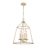 Ellisville 17.25'' Wide 4-Light Chandelier - Antique Cream 90260/4 Elk Lighting