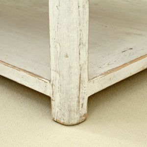 Lilys Peking Ming Coffee Table With Round Leg Antique Off White Small 9026-S