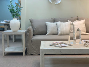 Lilys Peking Ming Coffee Table With Round Leg Antique Off White Small 9026-S