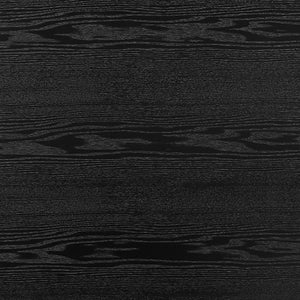 Astrid Round Table with Black Top and Matte Black Base 90264BLK-KIT EuroStyle