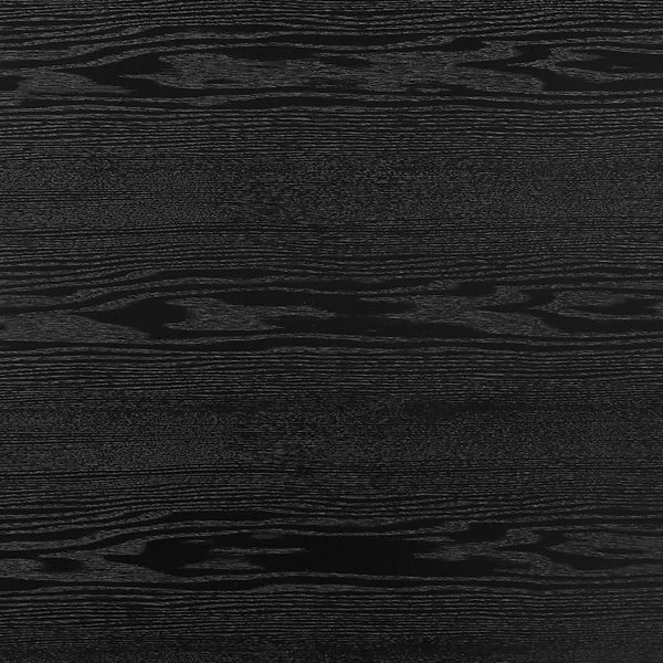 EuroStyle Astrid Mid-Century Tulip Dining Table with Lacquered Top for Small Spaces Black/Matte Black 90264BLK-KIT