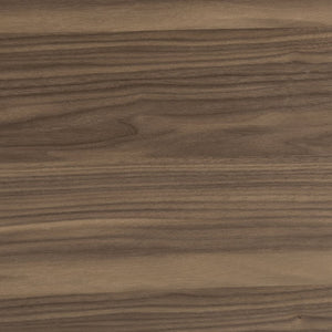 EuroStyle Astrid Mid-Century Tulip Dining Table with Lacquered Top for Small Spaces Walnut/Matte Black 90264WAL-KIT