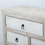 Lilys Amalfi Two Tones Chest Of  Drawers Antique Off White 63X18X35 9031-W