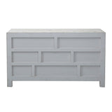 Lilys Amalfi Two Tones Chest Of  Drawers Antique Off White 63X18X35 9031-W