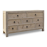 Lilys Amalfi Chest Of  Drawers Weathered Natural 63X18X35 9031-NA