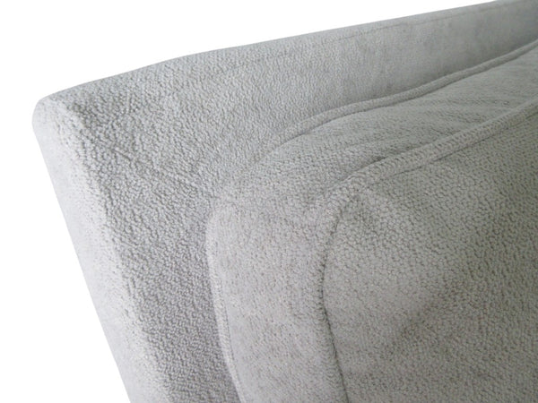 Alpine Furniture Inez Push Back Chair — Plush High-Back Recliner With Easy Push-Back Mechanism, Modern Tapered Legs 9033