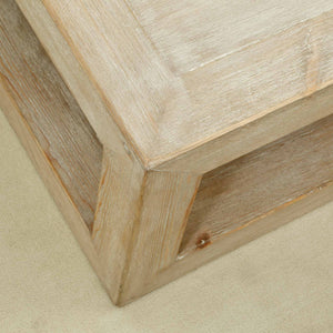Lilys Peking Grand Framed Coffee Table Weathered White Wash 9034-W